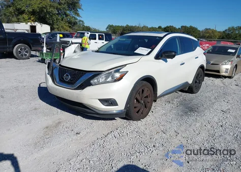 2017 Nissan Murano Platinum from USA, damaged, VIN 5N1AZ2MG5HN135658